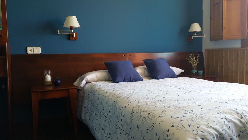 Habitación doble azul