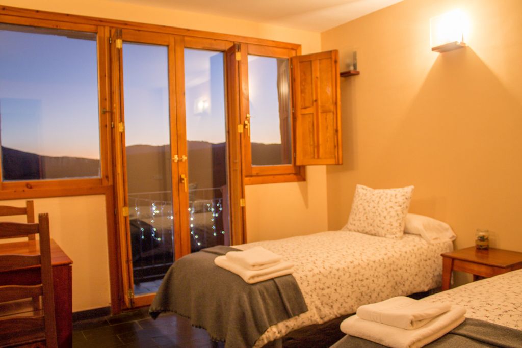 Habitación de la casa rural